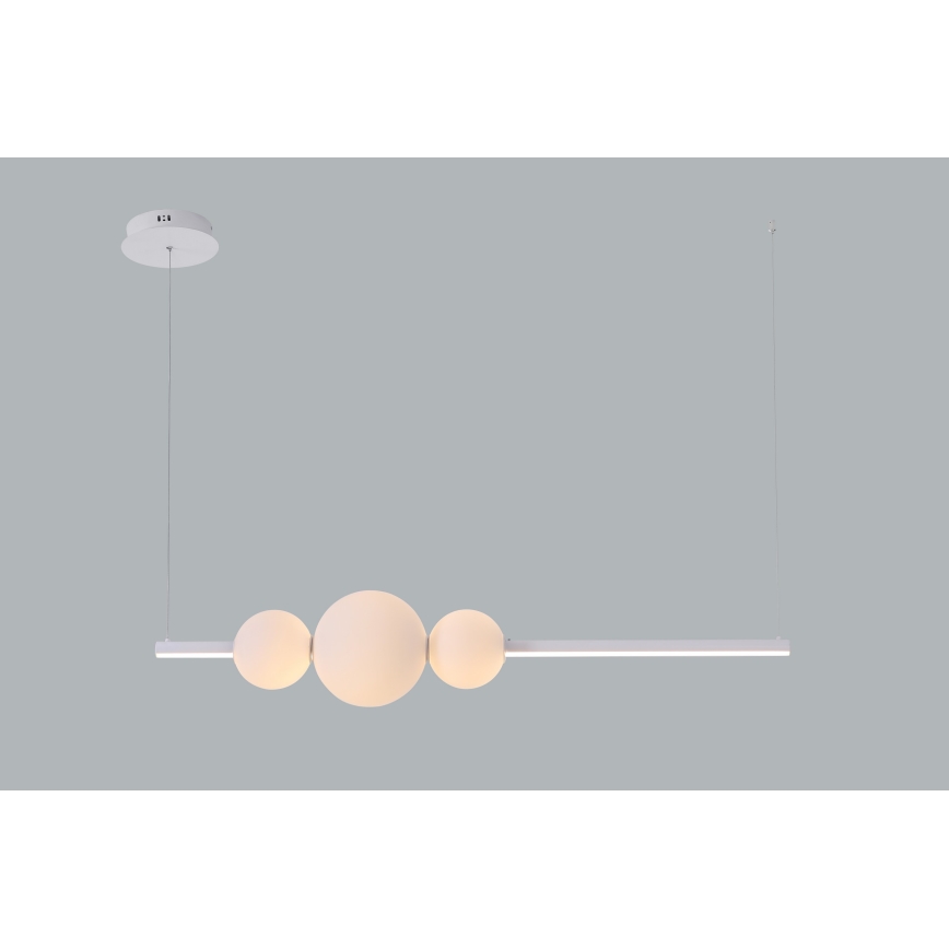 Azzardo AZ4426 - LED Dimmable chandelier on a string SANDRA LED/48W/230V white