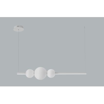 Azzardo AZ4426 - LED Dimmable chandelier on a string SANDRA LED/48W/230V white