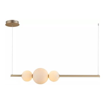 Azzardo AZ4427 - LED Dimmable chandelier on a string SANDRA LED/48W/230V gold