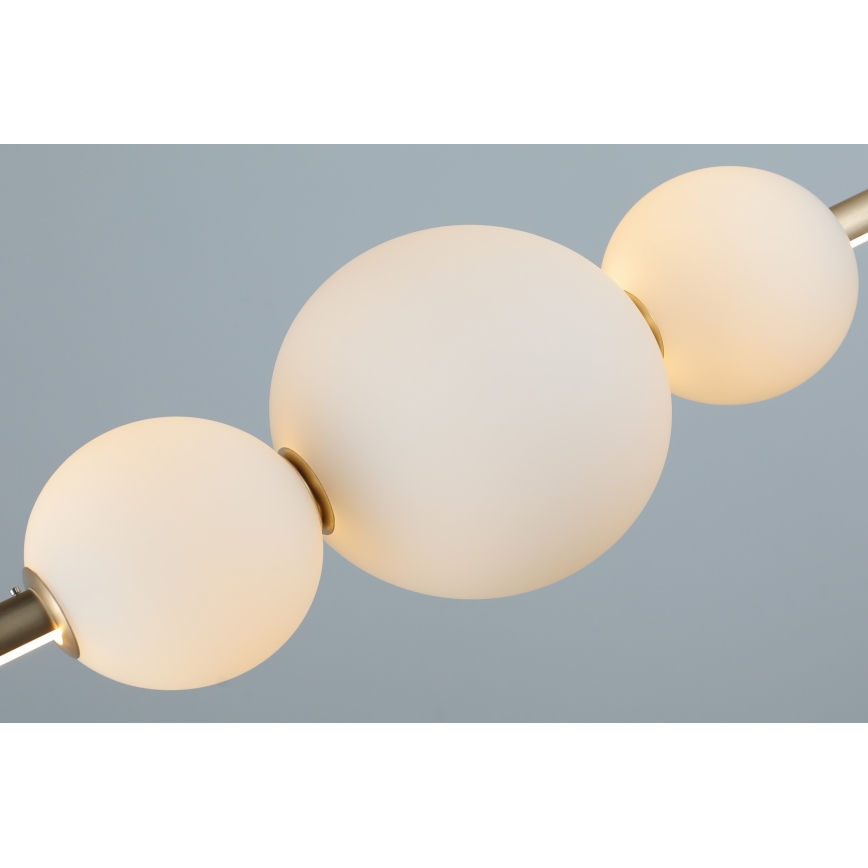 Azzardo AZ4427 - LED Dimmable chandelier on a string SANDRA LED/48W/230V gold