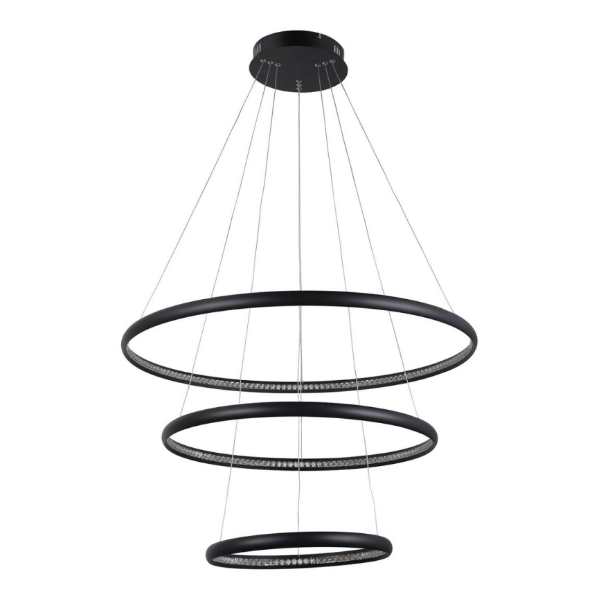 Azzardo AZ4428 - LED Chandelier on a string BRIGHTON LED/55W/230V black