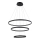 Azzardo AZ4428 - LED Chandelier on a string BRIGHTON LED/55W/230V black