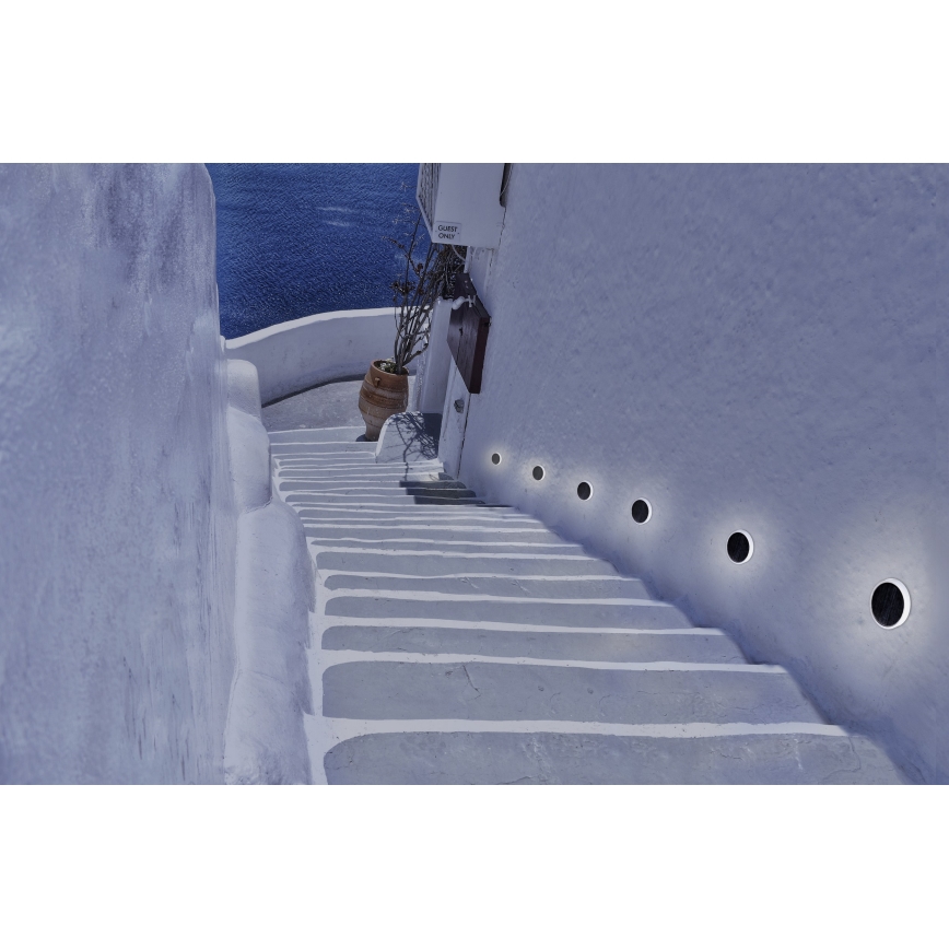 Azzardo AZ4463 - LED Outdoor built-in light ALF LED/3W/230V IP67 black