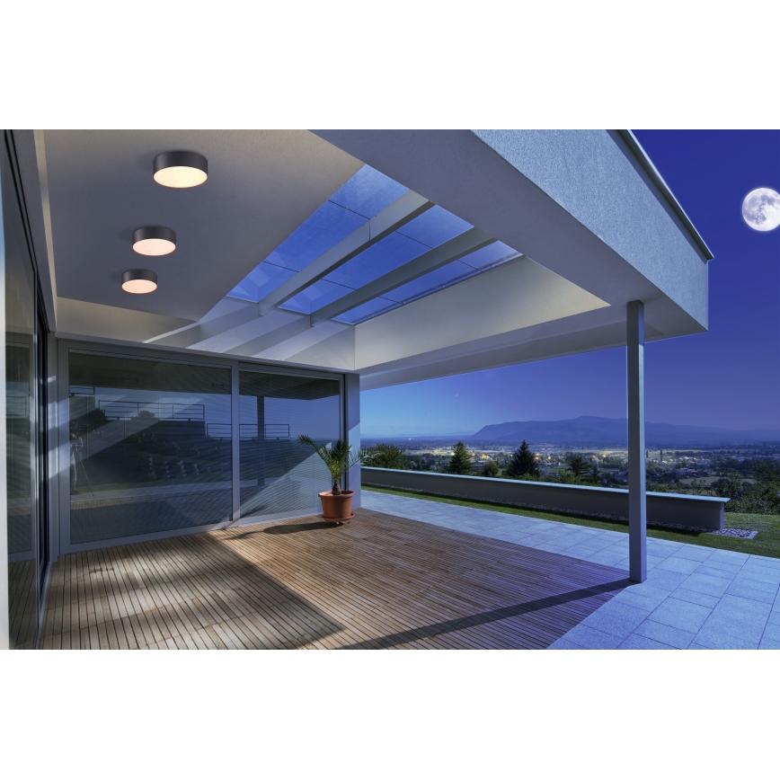 Azzardo AZ4490 - LED Outdoor ceiling light CASPER LED/15W/230V IP54 round