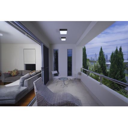 Azzardo AZ4497 - LED Outdoor ceiling light CASPER LED/15W/230V IP54 square