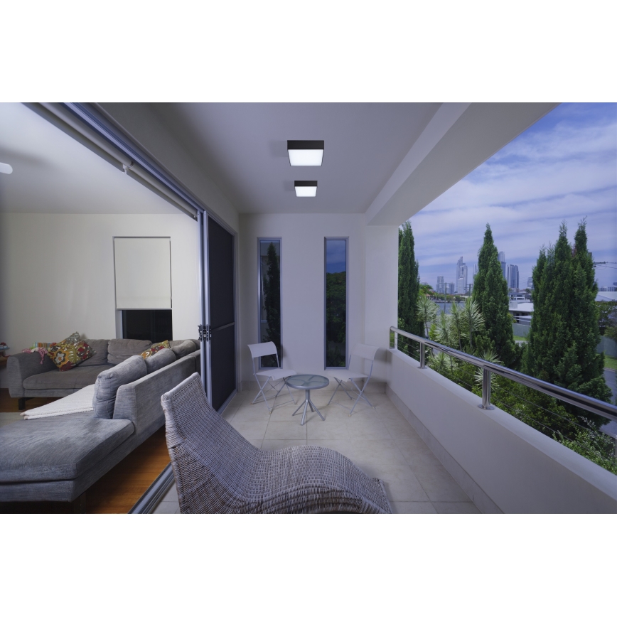 Azzardo AZ4497 - LED Outdoor ceiling light CASPER LED/15W/230V IP54 square