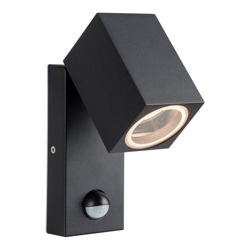 Azzardo AZ4695 - Outdoor wall light with a sensor GORAN 1xGU10/35W/230V IP44