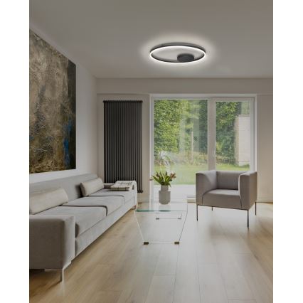 Azzardo AZ4703 - LED Ceiling light HALO LED/55W/230V black