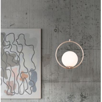 Azzardo AZ4983 - Chandelier on a string JUMBO 1xG9/50W/230V gold