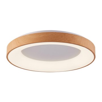 Azzardo AZ4989 - LED Ceiling light SANTANA LED/30W/230V brown