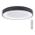 Azzardo AZ4991 - LED Dimmable ceiling light SANTANA LED/50W/230V black + remote control
