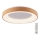 Azzardo AZ4993 - LED Dimmable ceiling light SANTANA LED/50W/230V brown + remote control