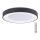 Azzardo AZ4995 - LED Dimmable ceiling light SANTANA LED/80W/230V black + remote control