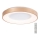 Azzardo AZ4996 - LED Dimmable ceiling light SANTANA LED/80W/230V gold + remote control