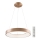 Azzardo AZ5009 - LED Dimmable chandelier on a string SANTANA LED/50W/230V gold + remote control