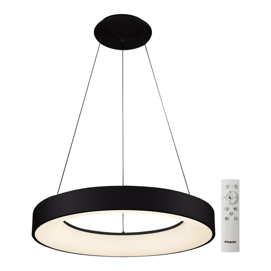 Azzardo AZ5012 - LED Dimmable chandelier on a string SANTANA LED/80W/230V black + remote control