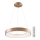 Azzardo AZ5013 - LED Dimmable chandelier on a string SANTANA LED/80W/230V gold + remote control