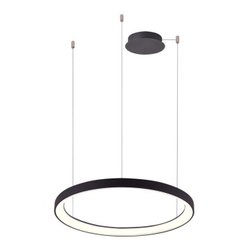 Azzardo AZ5016 -LED Dimmable chandelier on a string AGNES LED/38W/230V d. 48 cm black