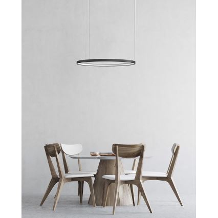 Azzardo AZ5019 - LED Dimmable chandelier on a string AGNES LED/48W/230V d. 58 cm black