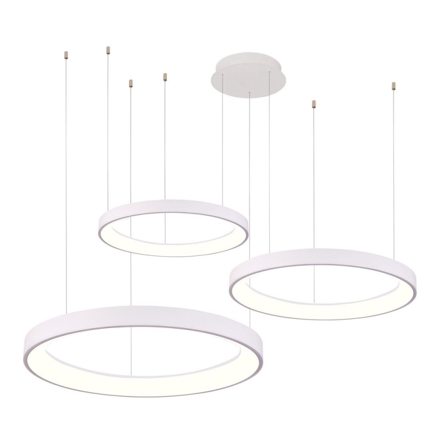 Azzardo AZ5025 - LED Dimmable chandelier on a string AGNES LED/120W/230V white