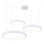 Azzardo AZ5025 - LED Dimmable chandelier on a string AGNES LED/120W/230V white