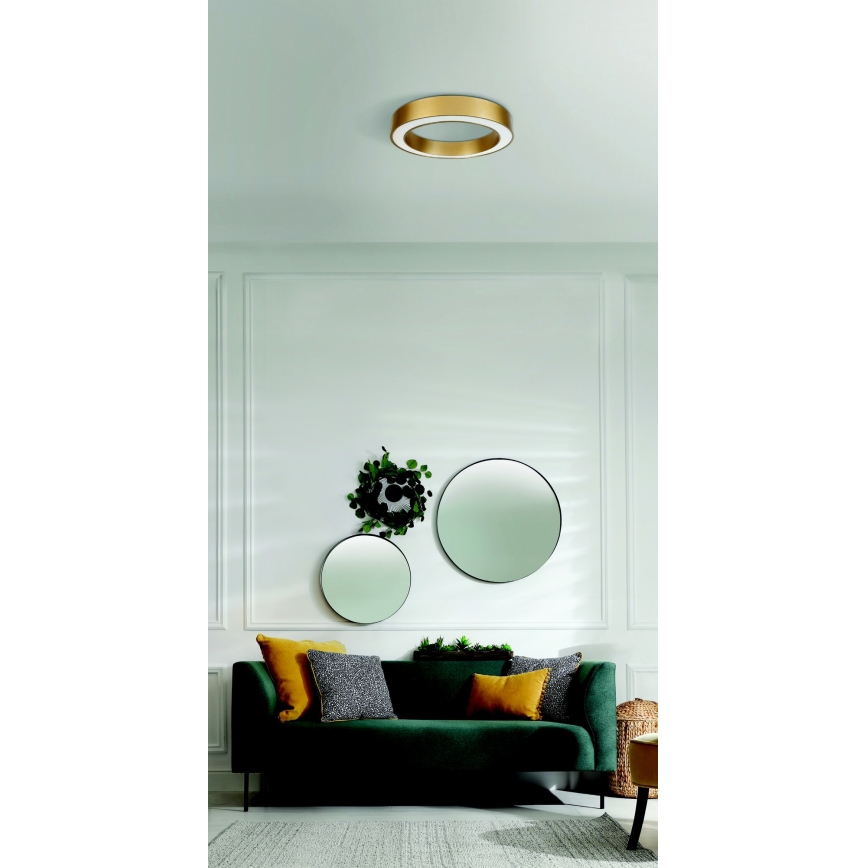 Azzardo AZ5030 - LED Ceiling light MARCO LED/30W/230V gold