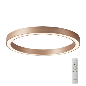 Azzardo AZ5039 - LED Dimmable ceiling light MARCO LED/80W/230V gold + remote control