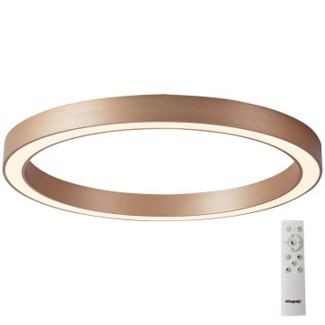 Azzardo AZ5042 - LED Dimmable ceiling light MARCO LED/100W/230V gold + remote control