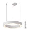 Azzardo AZ5052 - MARCO LED dimmable cable pendant LED/100W/230V, white + remote control