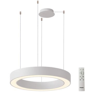 Azzardo AZ5052 - MARCO LED dimmable cable pendant LED/100W/230V, white + remote control