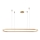Azzardo AZ5058 - LED Dimmable chandelier on a string ELENA LED/60W/230V 150 cm gold