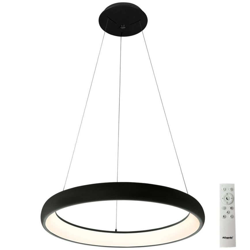 Azzardo AZ5060 - LED Dimmable chandelier on a string ANTONIO LED/32W/230V black + remote control