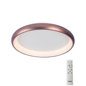 Azzardo AZ5068 - LED Dimmable ceiling light ANTONIO LED/32W/230V brown + remote control