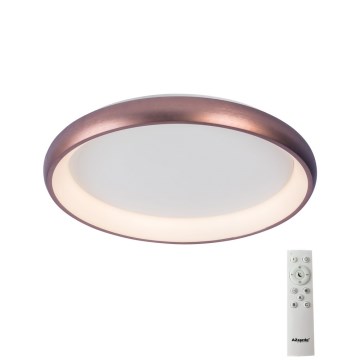 Azzardo AZ5071 - LED Dimmable ceiling light ANTONIO LED/50W/230V brown + remote control