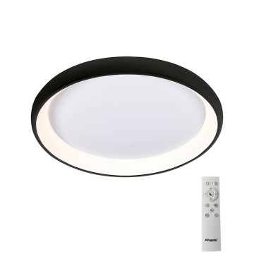 Azzardo AZ5072 - LED Dimmable ceiling light ANTONIO LED/50W/230V black + remote control