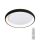 Azzardo AZ5072 - LED Dimmable ceiling light ANTONIO LED/50W/230V black + remote control