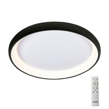 Azzardo AZ5075 -LED Dimmable ceiling light ANTONIO LED/80W/230V black + remote control