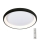Azzardo AZ5075 -LED Dimmable ceiling light ANTONIO LED/80W/230V black + remote control