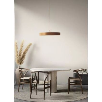 Azzardo AZ5089 - LED Dimmable chandelier on a string MARCELLO LED/30W/230V gold + remote control