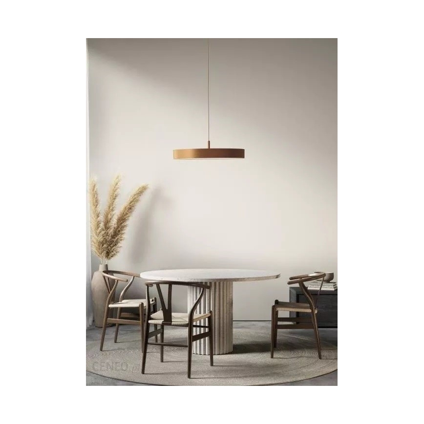 Azzardo AZ5089 - LED Dimmable chandelier on a string MARCELLO LED/30W/230V gold + remote control