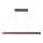 Azzardo AZ5107 - LED Dimmable chandelier on a string OLIVIER LED/50W/230V brown