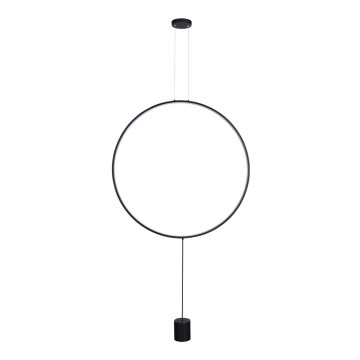 Azzardo AZ5264 - LED Dimmable chandelier on a string CODUTTI LED/28W/230V black