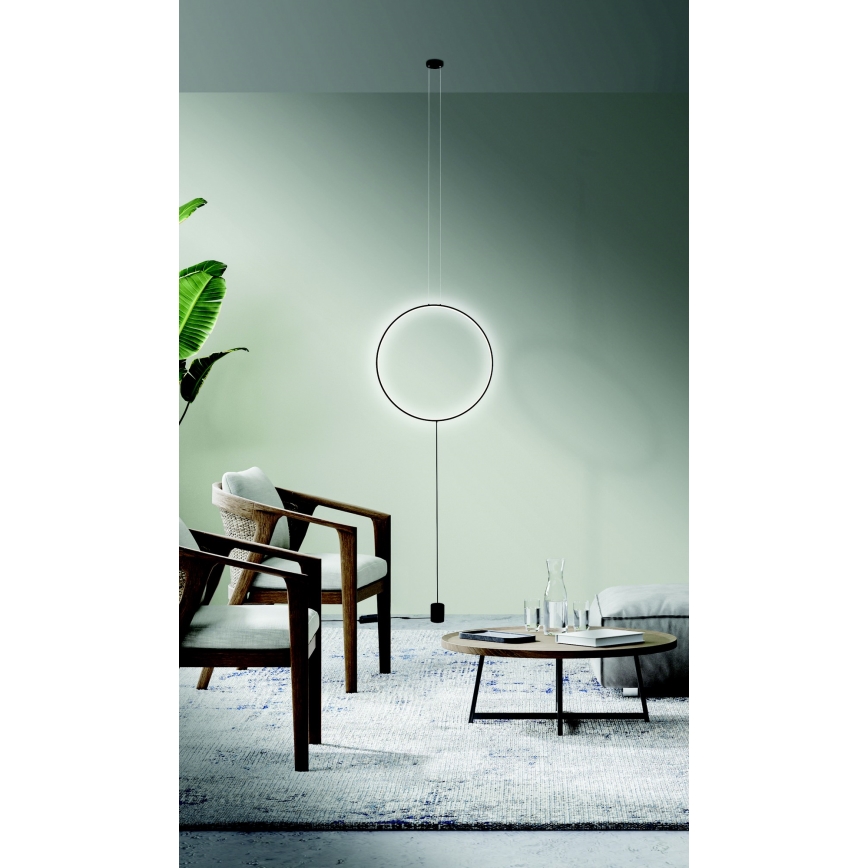 Azzardo AZ5264 - LED Dimmable chandelier on a string CODUTTI LED/28W/230V black