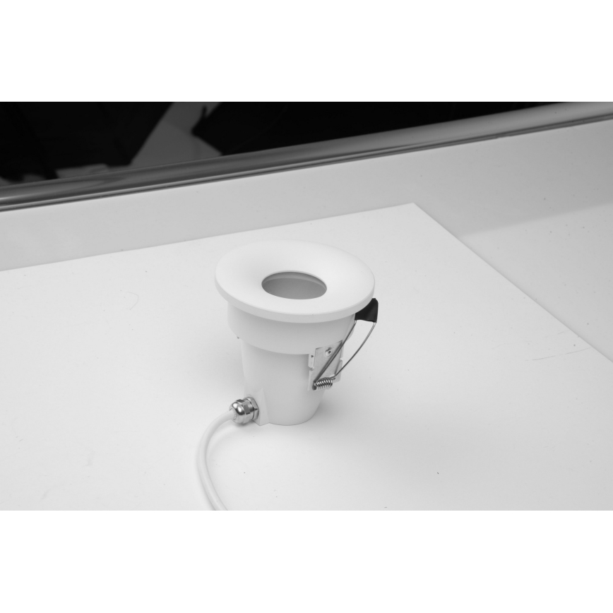 Azzardo AZ5389 - Bathroom recessed light ROMOLO 1xGU10/50W/230V IP65 white