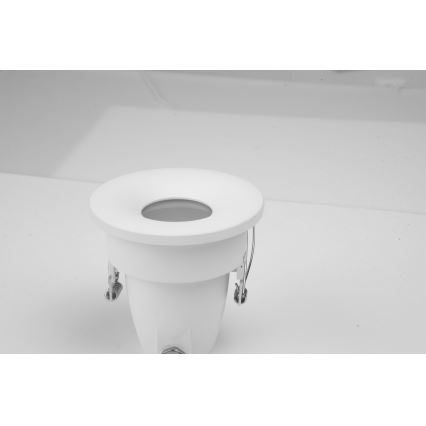 Azzardo AZ5389 - Bathroom recessed light ROMOLO 1xGU10/50W/230V IP65 white