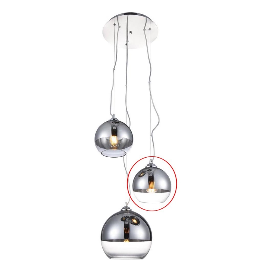 Azzardo - Replacement glass for chandelier BALL - small d. 18 cm