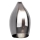 Azzardo - Replacement glass for chandelier IZZA - black d. 13 cm