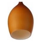 Azzardo - Replacement glass for chandelier IZZA - yellow d. 13 cm