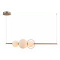 Azzardo - Replacement glass for chandelier SANDRA white - small d. 15 cm