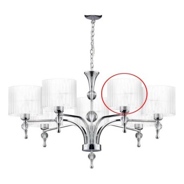 Azzardo - Replacement lampshade for chandelier IMPRESS d. 18 cm